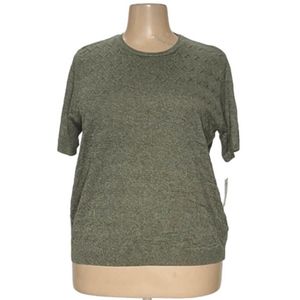 Alfred Dunner 2X Green Knit Top